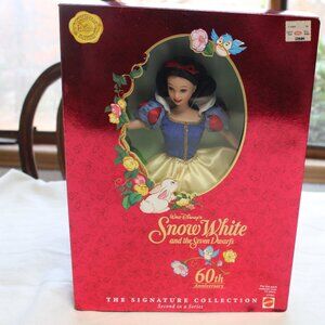 Walt Disney's Snow White 60th Anniversary Doll 1997 Mattel 17761 NRFB